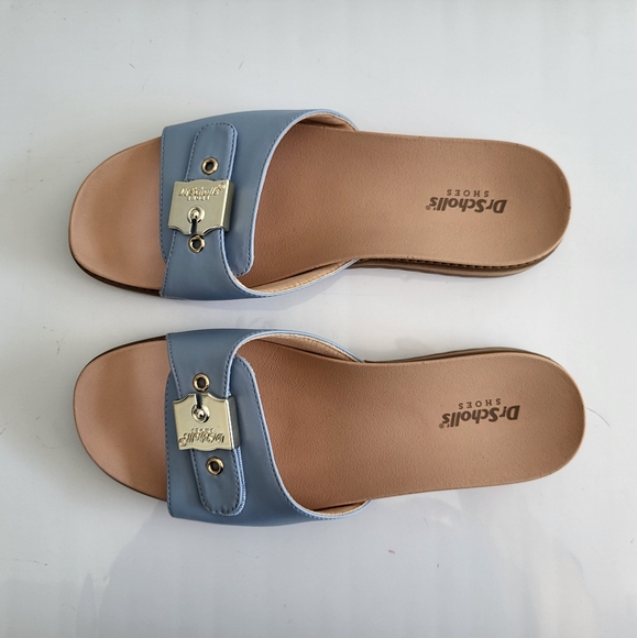 Dr. Schooll's Island Icon Buckle Slide Sandals. - Picture 7 of 11